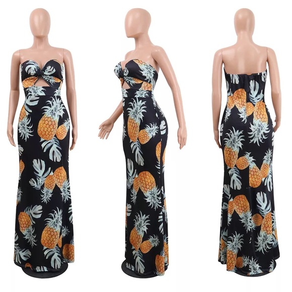 Pineapple dress - Picture 4 of 4